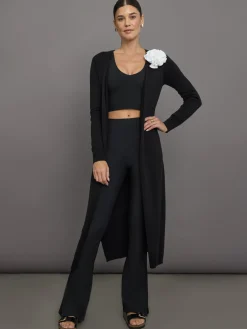Rosette Longline Sweater