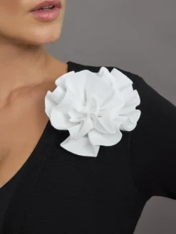 Rosette Longline Sweater