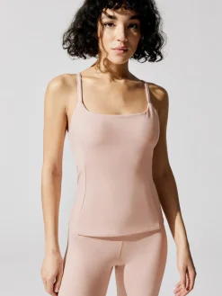 Ruched Back Full Length Tank