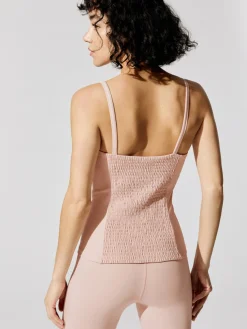 Ruched Back Full Length Tank