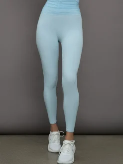 Ruched Mesh Legging in Melt