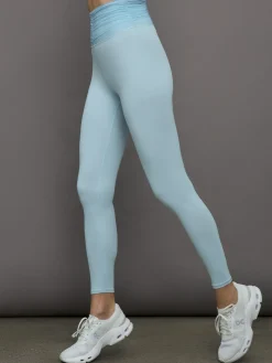 Ruched Mesh Legging in Melt