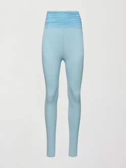 Ruched Mesh Legging in Melt