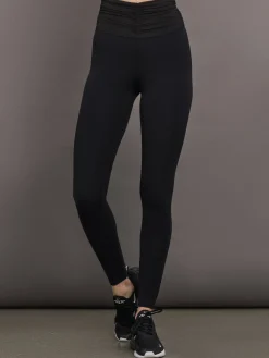 Ruched Mesh Legging in Melt