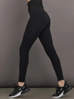 Ruched Mesh Legging in Melt