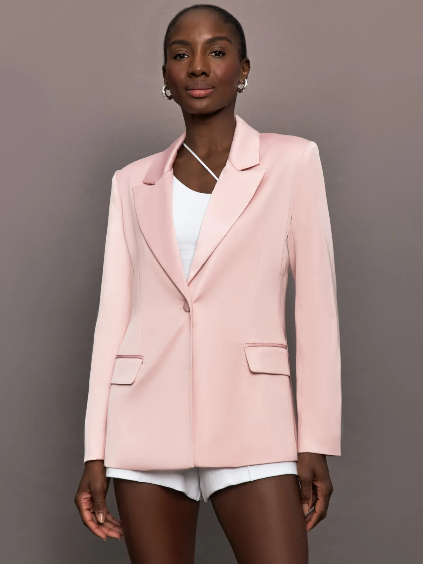 Satin Blazer