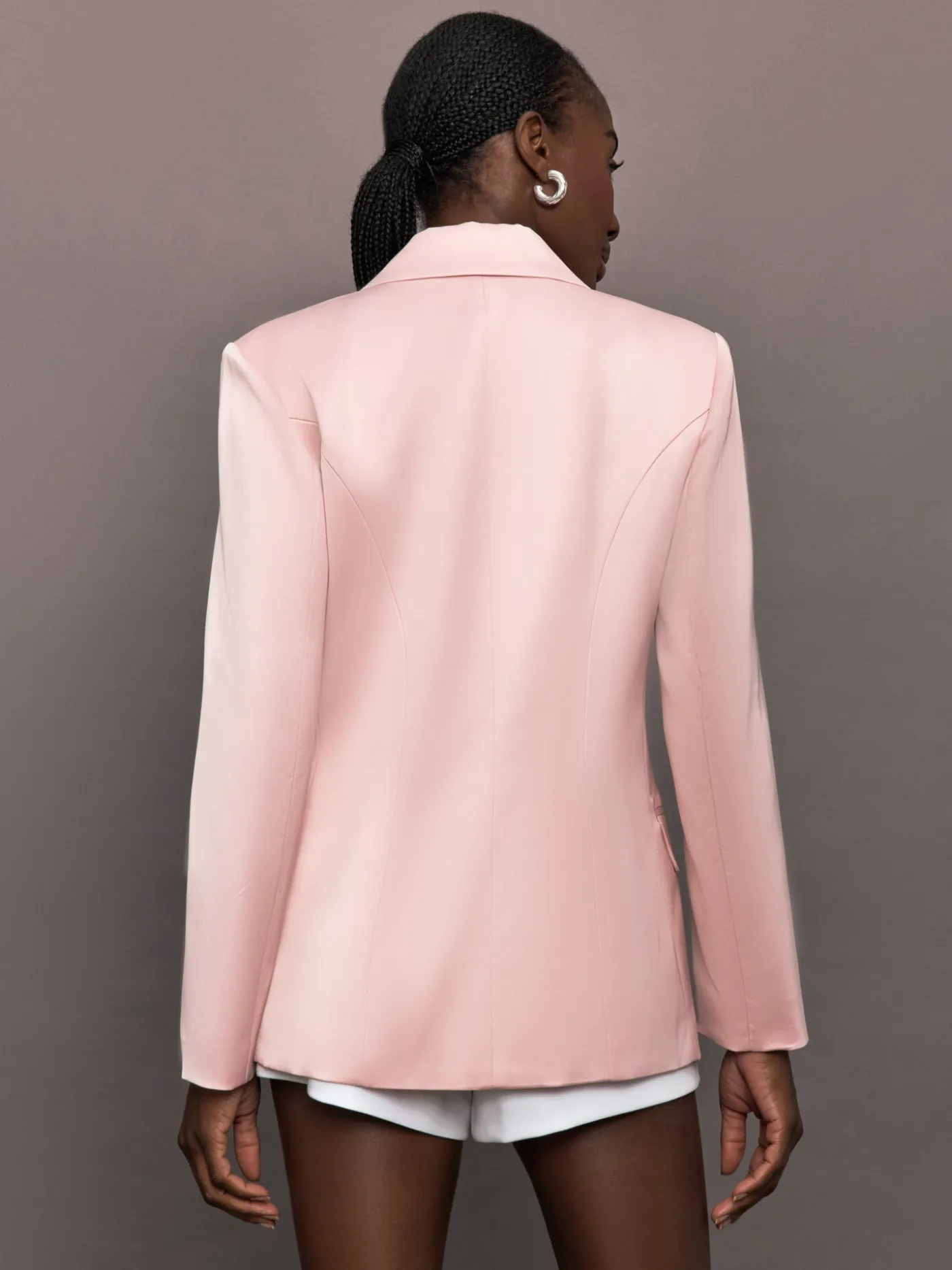 Satin Blazer