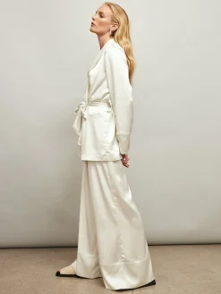 Satin Smoking Jacket