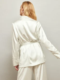 Satin Smoking Jacket
