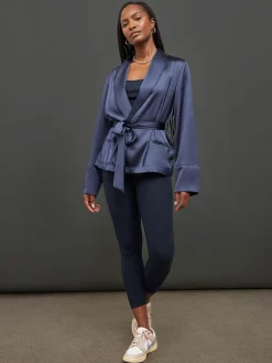 Satin Smoking Jacket