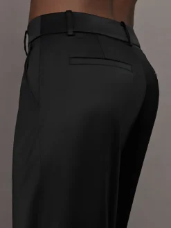Satin Straight Leg Pant