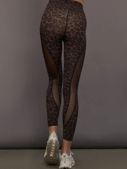 Sheer Spliced Legging in Melt