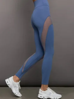 Sheer Spliced Legging in Melt