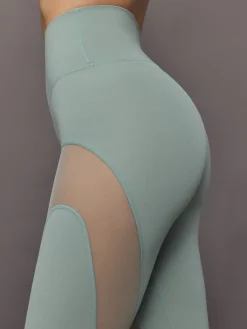 Sheer Spliced Legging in Melt