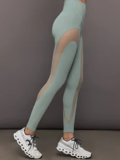 Sheer Spliced Legging in Melt