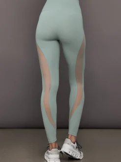 Sheer Spliced Legging in Melt