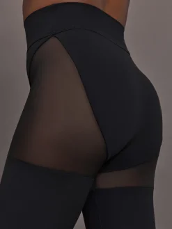 Sheer Thigh High Legging in Melt