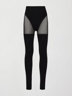 Sheer Thigh High Legging in Melt