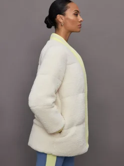 Sherpa Puffer Jacket
