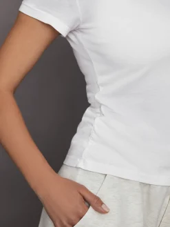 Short Sleeve Ruched Tee