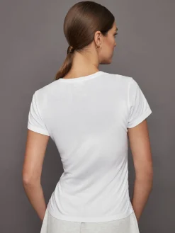 Short Sleeve Ruched Tee