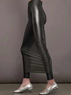 Silver Mesh Skirt