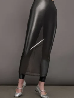 Silver Mesh Skirt
