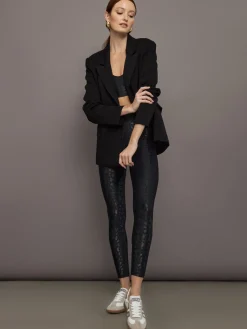 Single Breasted Blazer in Scuba