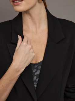 Single Breasted Blazer in Scuba