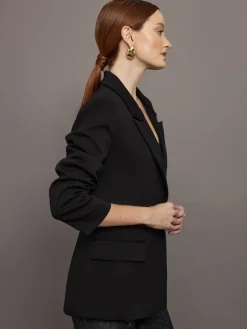 Single Breasted Blazer in Scuba