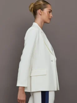 Single Breasted Blazer in Scuba