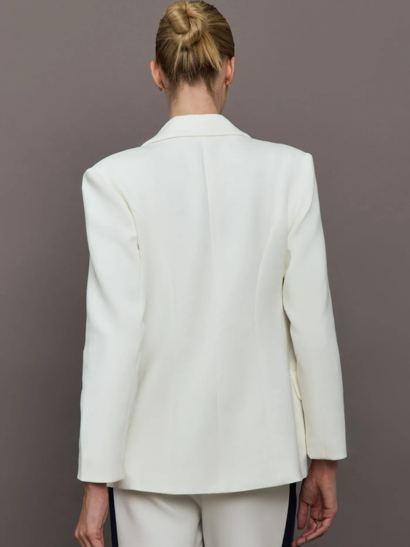 Single Breasted Blazer in Scuba