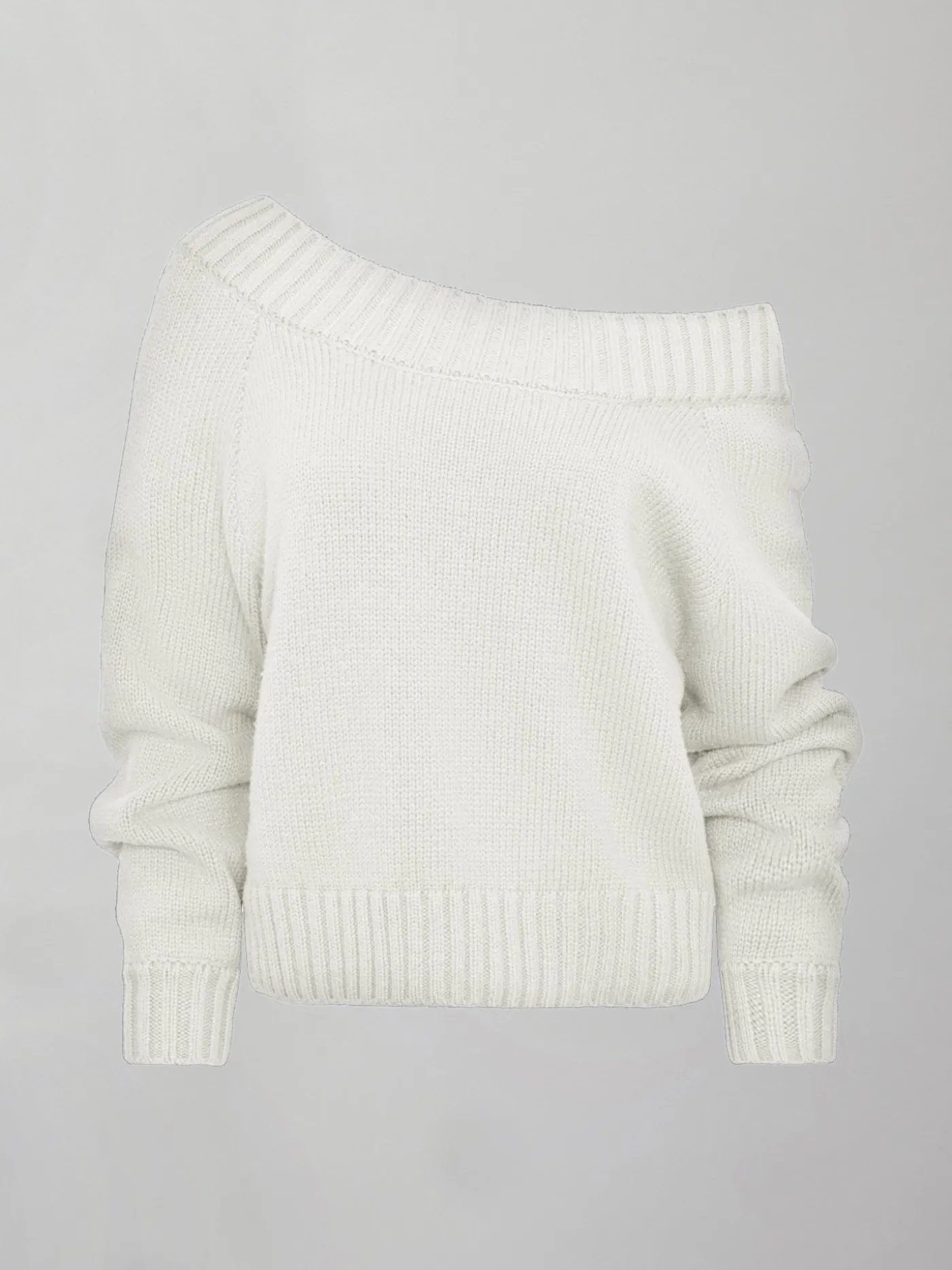 Slouchy Off Shoulder Sweater
