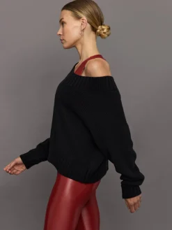 Slouchy Off Shoulder Sweater