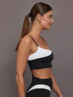 Spliced Colorblock Bra in Melt