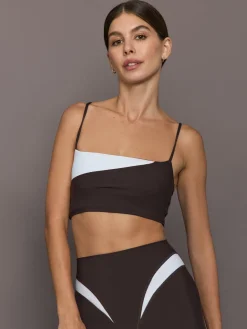 Spliced Colorblock Bra in Melt