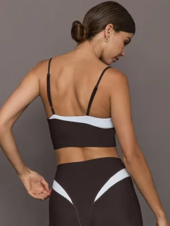 Spliced Colorblock Bra in Melt