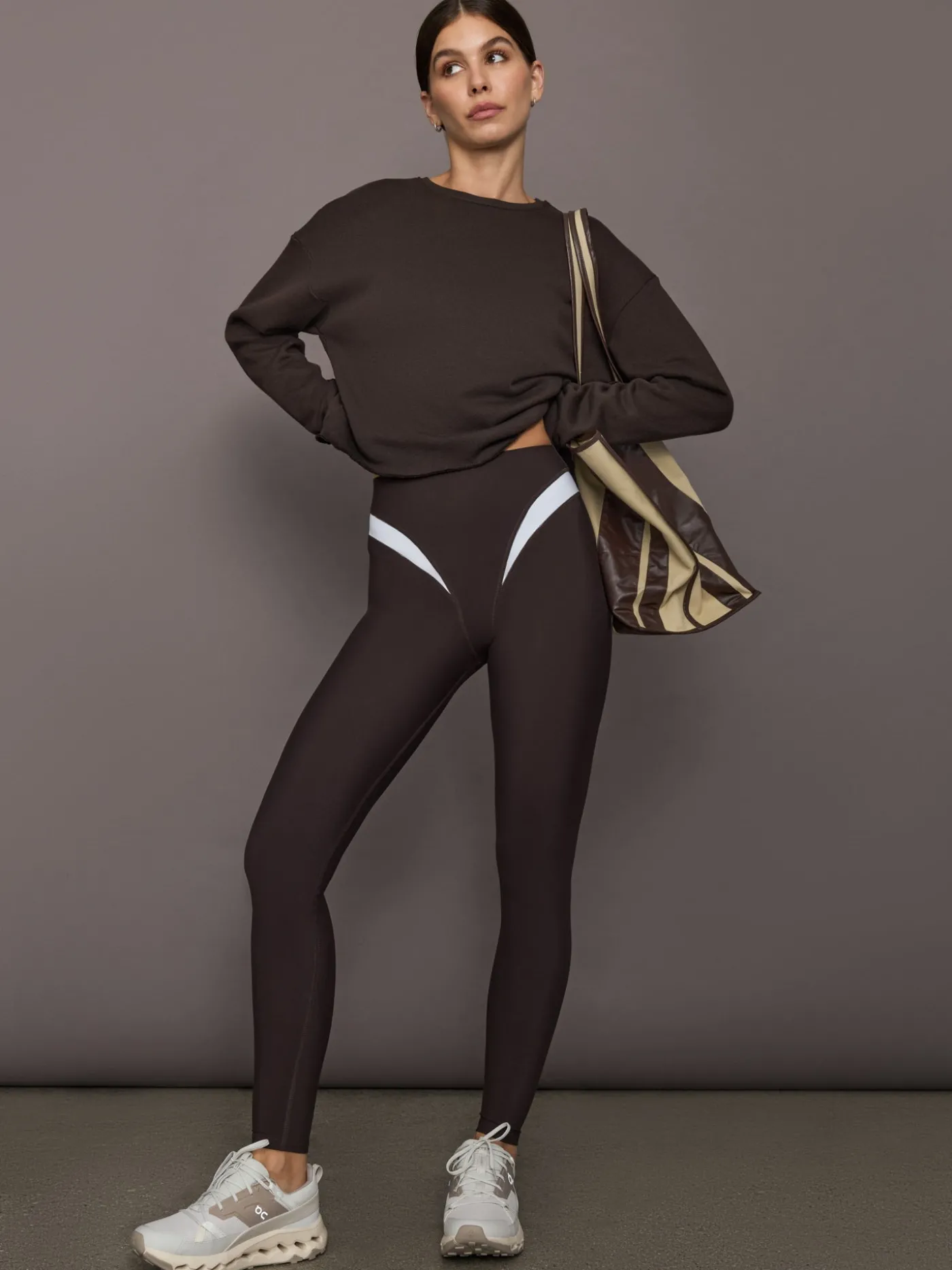 Spliced Colorblock Legging in Melt