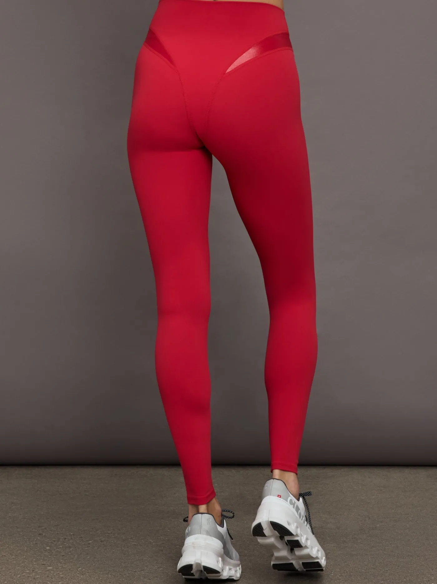Spliced Colorblock Shine Legging in Melt
