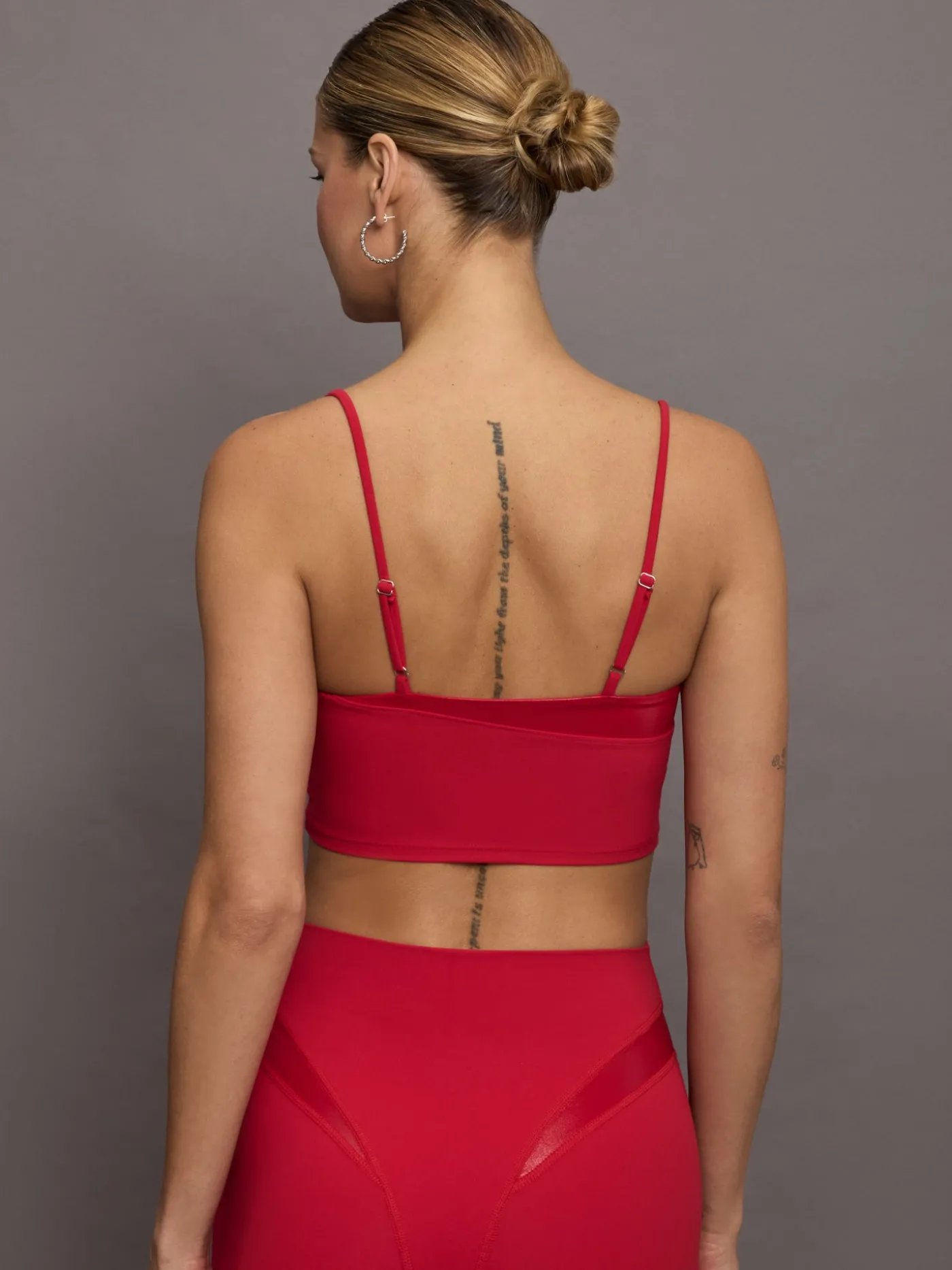 Spliced Colorblock Shine Bra in Melt