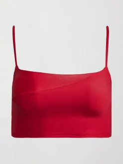 Spliced Colorblock Shine Bra in Melt