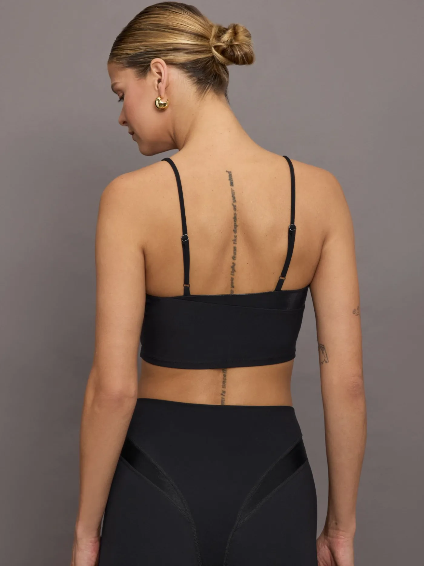 Spliced Colorblock Shine Bra in Melt