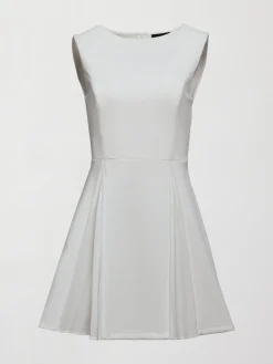 Split Pleat Tennis Dress in Scuba