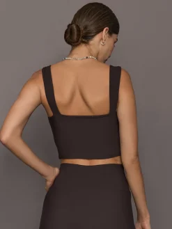 Square Neck Bra in Melt