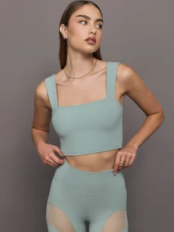 Square Neck Bra Top in Melt