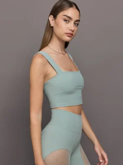 Square Neck Bra Top in Melt