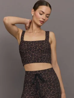 Square Neck Bra Top in Melt