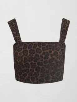 Square Neck Bra Top in Melt