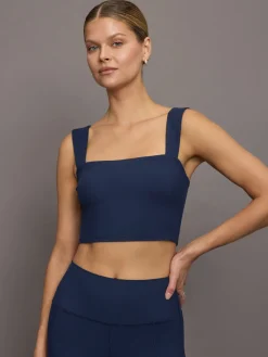 Square Neck Bra Top in Melt