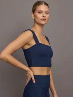 Square Neck Bra Top in Melt